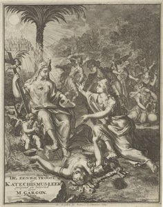 Címlap: M. Gargon, Az egyedüli vigasz, 1713