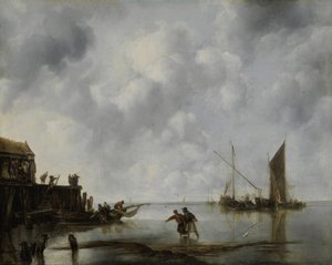 Halászhajók nyugalomban, 1651.