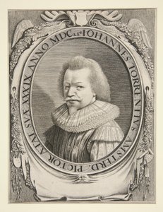 Johannes Torrentius portréja alkotó: Jan van de Velde II