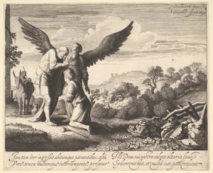 Vak Tóbit által megáldott Tóbiás, 1620-41. alkotó: Jan van de Velde II