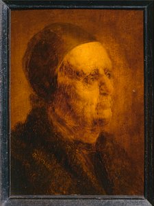 Az öregember dolgozószobájának feje ... alkotó: Jan van de Venne