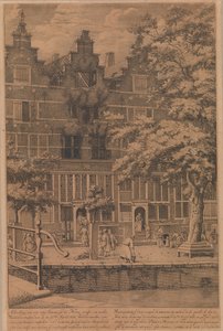 Tűzoltás a Heerengrachton (1683. április 25-26.) alkotó: Jan van der Heyden