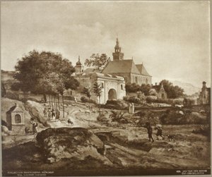 Holland: Kolostor a tájban Kolostor a tájban alkotó: Jan van der Heyden