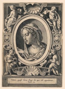 Temperance, "VII Virtutim...Imagines" 7. lemeze alkotó: Jan van der Straet, called Stradanus