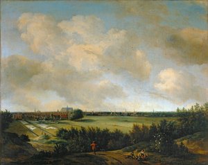 A Haarlem melletti Overveen mosónői ... alkotó: Jan van der the Elder Meer