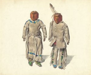 Cree indiai babák