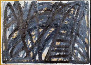 Head On, 2008 (olaj és fahamu, vászon)