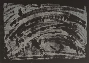 Poisoned Earth II, 2013 (Láncfűrészes fametszet)