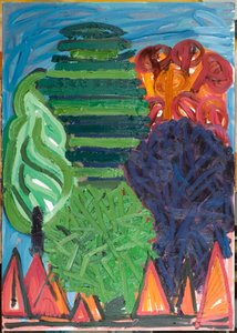 Csak veretlenek vagyunk (iv), 2007 (olaj, vászon)
