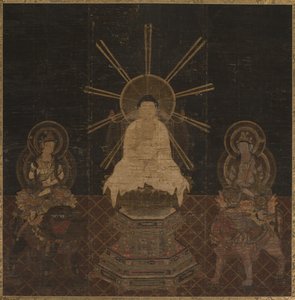 Shakyamuni Triád alkotó: Japan, Kamakura period