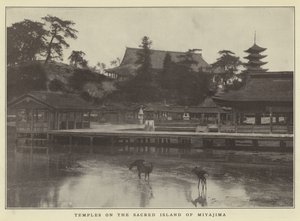 Templomok Miyajima szent szigetén