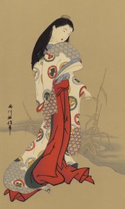 A Genroku-kor lánya alkotó: Japanese School