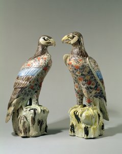 Egy pár Arita sas, 1695 (porcelán)