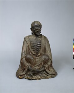 Arhat (szent emberek): három az ötből Száz Arhat alkotó: Japanese School