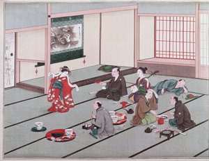 Japán evés, ivás és szórakozás a teaházban (wc) alkotó: Japanese School