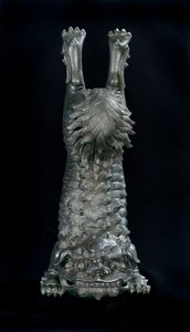 Kínai oroszlán formájú parfümégő (bronz) alkotó: Japanese School