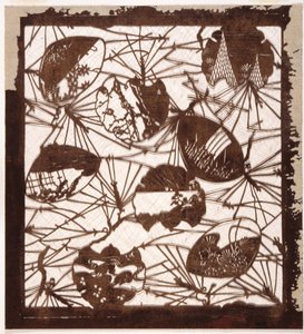 Stencil (papír) alkotó: Japanese School