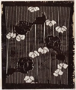 Stencil: tökök és levelek alkotó: Japanese School