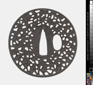 Tsuba: Száz majom alkotó: Japanese School