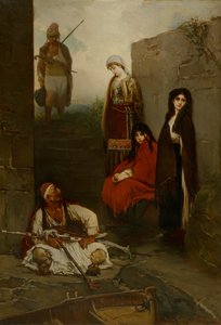 Fogolyok (Captive Montenegron Women), 1870
