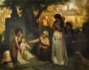 A prágai régi zsidó temető, 1857