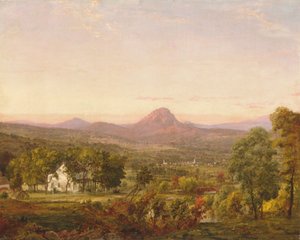 Őszi táj, Sugar Loaf Mountain, Orange County, New York, kb. 1870-75.
