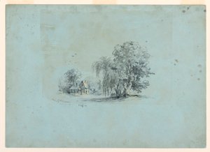 Vidéki jelenet alkotó: Jasper Francis Cropsey