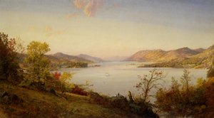 Greenwood Lake alkotó: Jasper Francis Cropsey