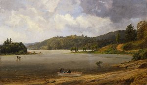 A Wawayanda Lake-en, New Jersey, 1873 alkotó: Jasper Francis Cropsey