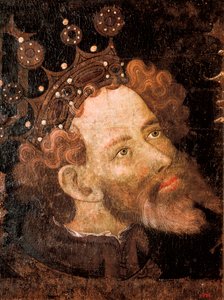 IV. Aragóniai Péter, Jaume Mateu fatempera részlete