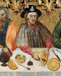 Utolsó vacsora, részlet 1370-1400 körül