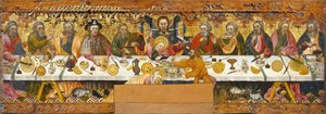 Az utolsó vacsora, 1370-1400 körül (tempera fán)