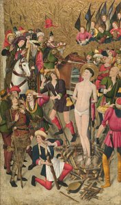 Szent Vincent a máglyán alkotó: Jaume Huguet