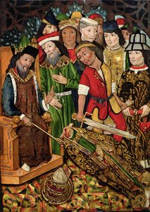 Szent Fábián lefejezése alkotó: Jaume Huguet