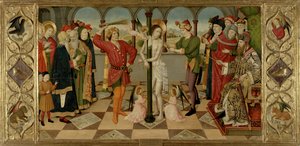 Krisztus korbácsolása, 1450-60 körül