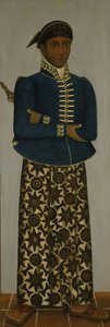 jávai udvari tisztviselő, 1820-70 körül