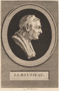 Jean-Jacques Rousseau alkotó: Jean-Antoine Houdon