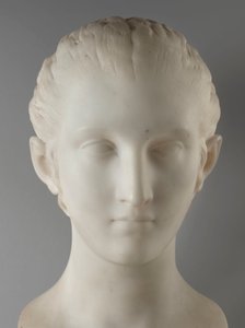 Egy frascati parasztasszony alkotó: Jean-Antoine Houdon