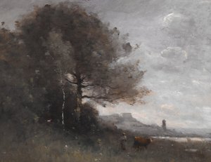 Emlék Olaszországból alkotó: Jean-Baptiste-Camille Corot