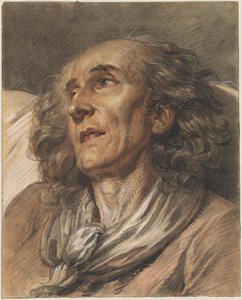 Egy idős férfi mellszobra alkotó: Jean-Baptiste Greuze