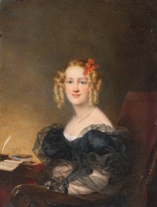 Egy nő portréja alkotó: Jean-Baptiste Isabey