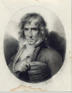 A művész portréja Joseph Chinard alkotó: Jean-Baptiste Isabey