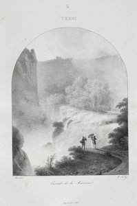 Olaszországi utazás 1822-ben alkotó: Jean-Baptiste Isabey