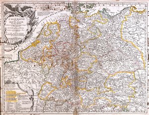 Belgium, Hollandia, Németország, Lengyelország (vajdaság:  Friuli-Venezia Giulia, észak-Veneto, Trentino-Alto Adige, észak-Lombardia), Svájc