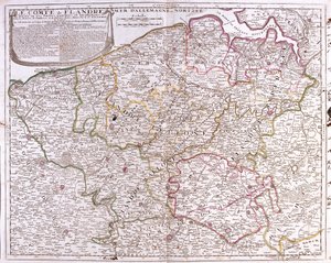 Franciaország (régió: Nord-Pas-de-Calais), Belgium nagy része (kivéve délkelet), Hollandia (Zeeland, Észak-Brabant).