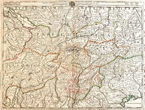 Németország (tartomány: Baden-Württemberg, Bajorország), Ausztria (tartomány: Voralberg, Tirol, Salzburg, Karintia), Liechtenstein, Svájc (kanton: Thurgau, Appenzell Ausserrhoden, Appenzell Innerrhoden, St.