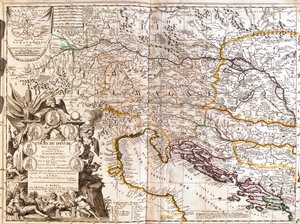 Délkelet-Németország, Dél-Csehország, Ausztria, Nyugat-Szlovákia, Nyugat-Magyarország, Szlovénia, Horvátország, Bosznia és Hercegovina.