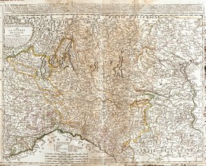 Svájc (kanton: Ticino), Olaszország (régió: Aosta-völgy, Piemont, Lombardia, Trentino-Alto Adige, Veneto, Friuli-Venezia Giulia, Emilia-Romagna, Toszkána, Liguria).