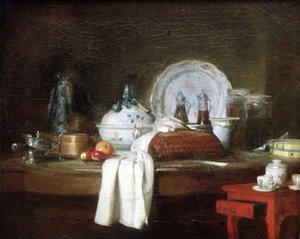 Csendélet alkotó: Jean-Baptiste Simeon Chardin