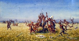 A királyi herceget megölik Zuluföldön alkotó: Jean-Charles Pellerin